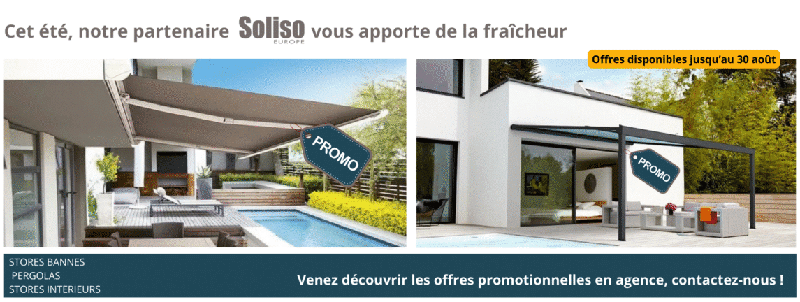 promotion soliso store banne pergolas